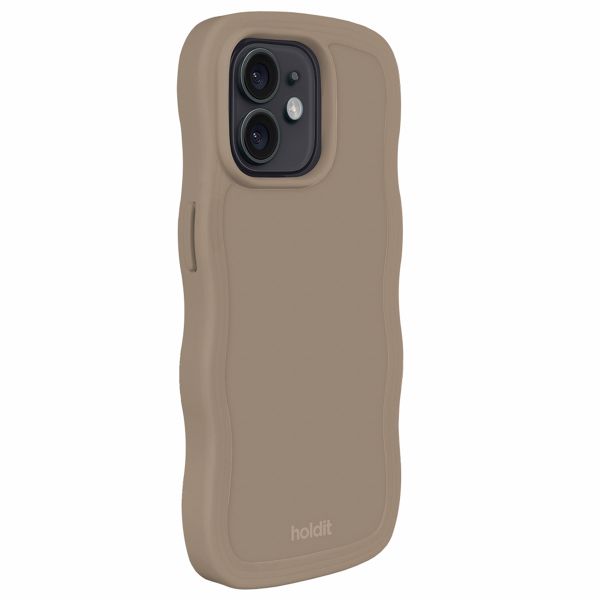 Holdit Wavy Case iPhone 12/12 Pro - Mocha Brown