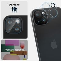 Spigen GLAStR EZ Fit Optik Camera Protector 2 Pack Apple iPhone 15 / 15 Plus - Crystal Clear