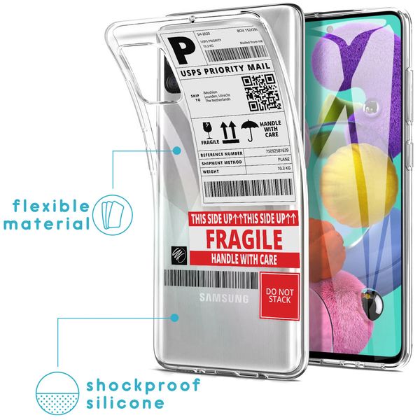 imoshion Design hoesje Samsung Galaxy A51 - Label