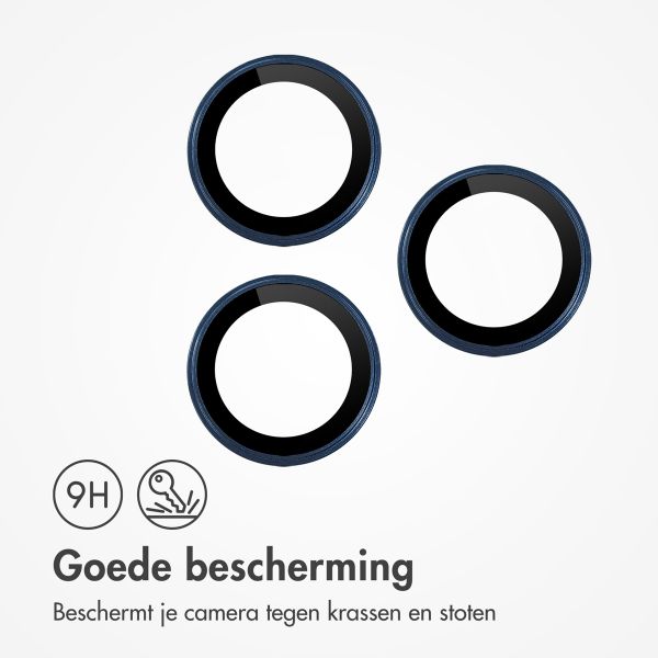 imoshion 2 Pack Camera lens protector Apple iPhone 17 Pro / 17 Pro Max - Dark Blue
