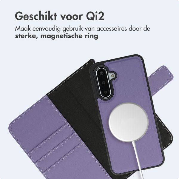 imoshion Uitneembare 2-in-1 Luxe Bookcase Samsung Galaxy A17 (5G) / (4G) - Paars