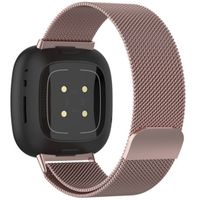 imoshion Milanees Watch bandje Fitbit Versa 4 / 3 / Sense (2) - Roze