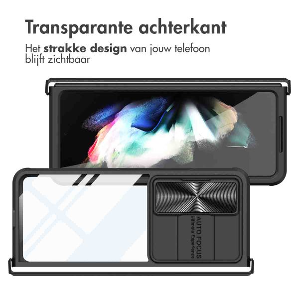 imoshion Camslider Backcover Samsung Galaxy Z Fold 4 - Zwart