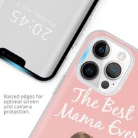 Ontwerp je eigen Apple iPhone 13 Pro Max gel hoesje - Transparant