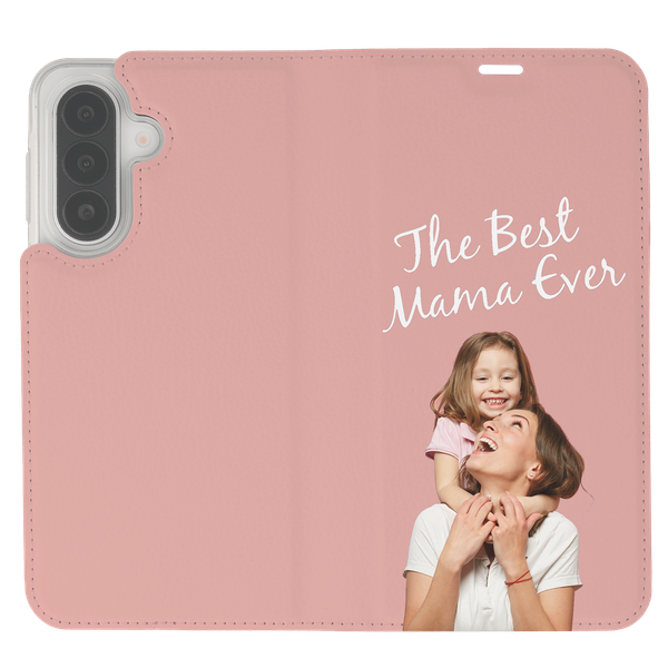 Ontwerp je eigen Compact gel bookcase hoes Samsung Galaxy A27 (5G) - Wit