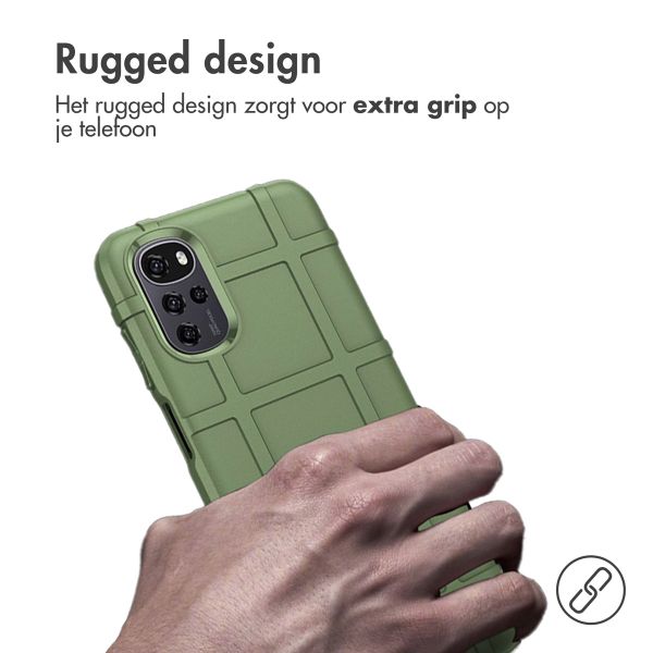 imoshion Rugged Shield Backcover Motorola Moto G22 / E32 / E32s - Groen