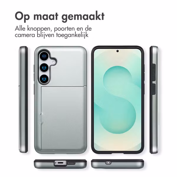 imoshion Backcover met pasjeshouder Samsung Galaxy S25 Plus - Groen