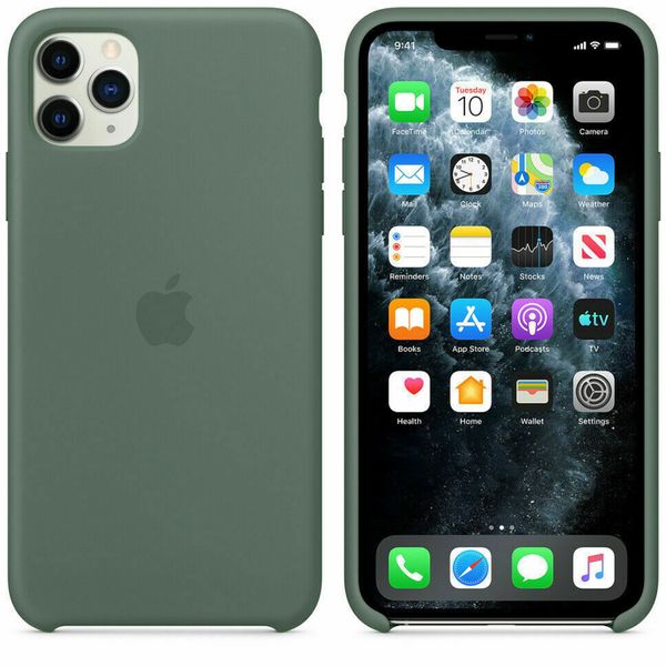 Apple Silicone Backcover Apple iPhone 11 Pro - Pine Green
