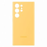 Samsung Originele Silicone Backcover Samsung Galaxy S24 Ultra - Yellow