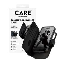CARE by PanzerGlass Tango 2 in 1 Wallet Case MagSafe Apple iPhone 17 Pro - Zwart