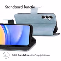 imoshion Luxe Bookcase Samsung Galaxy A15 (5G/4G) - Lichtblauw