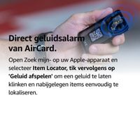 Rolling Square AirCard™ - Bluetooth tracker voor je portemonnee