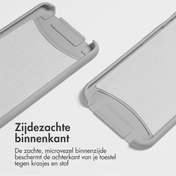 imoshion Color Backcover met afneembaar koord iPhone X / Xs - Grijs