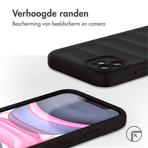 imoshion EasyGrip Backcover iPhone 11 - Zwart