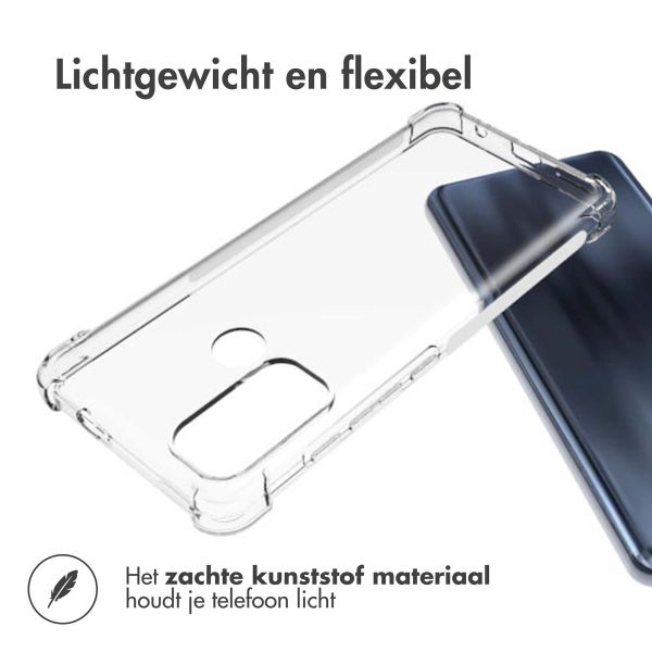 imoshion Shockproof Case Motorola Moto G60 - Transparant