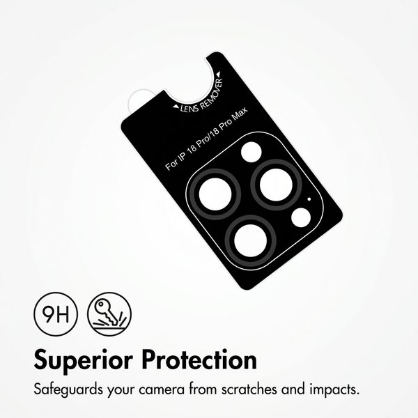 imoshion Camera Protector Glass 2-pack Apple iPhone 18 Pro (Max) - Black