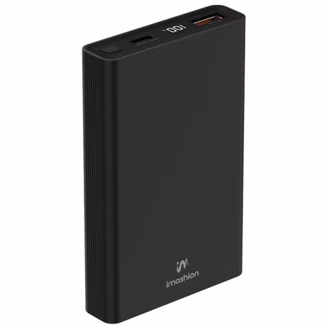 imoshion Ultra Series Aluminium Powerbank 10.000 mAh - Quick Charge en Power Delivery - Black