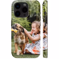 Ontwerp je eigen tough case met MagSafe iPhone 15 Pro - Zwart