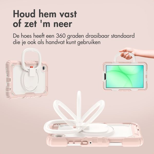 imoshion Rugged Kidsproof Backcover Samsung Galaxy Tab A11 Plus / A9 Plus - Roze