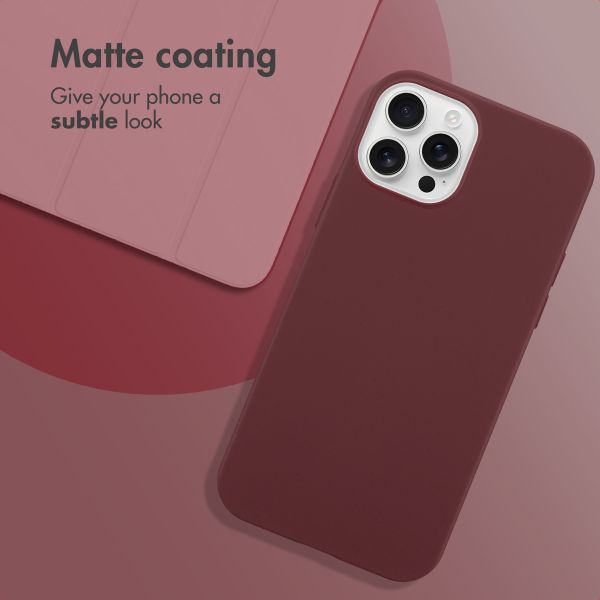 imoshion Color Backcover Apple iPhone 12 (Pro) - Wine Red