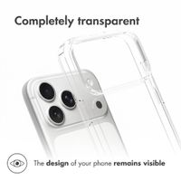 Accezz Xtreme Impact Back Cover Apple iPhone 18 Pro Max / 17 Pro Max - Transparent