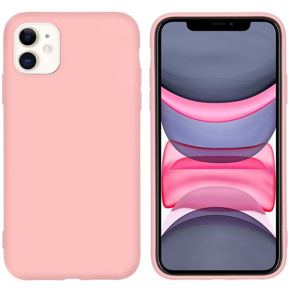 imoshion Color Backcover iPhone 11 - Roze