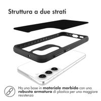 imoshion Rugged Hybrid Case Samsung Galaxy S23 Plus - Zwart