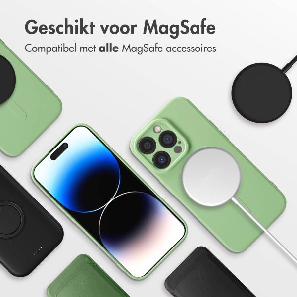 imoshion Color Backcover met MagSafe Apple iPhone 14 Pro - Groen