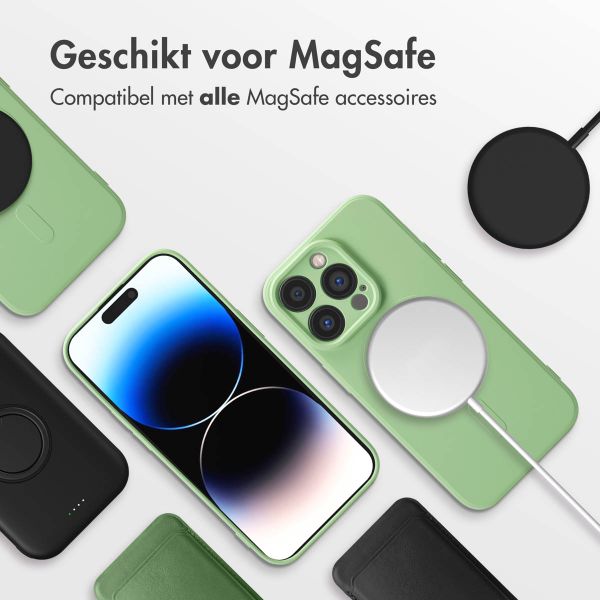 imoshion Color Backcover met MagSafe iPhone 14 Pro - Groen