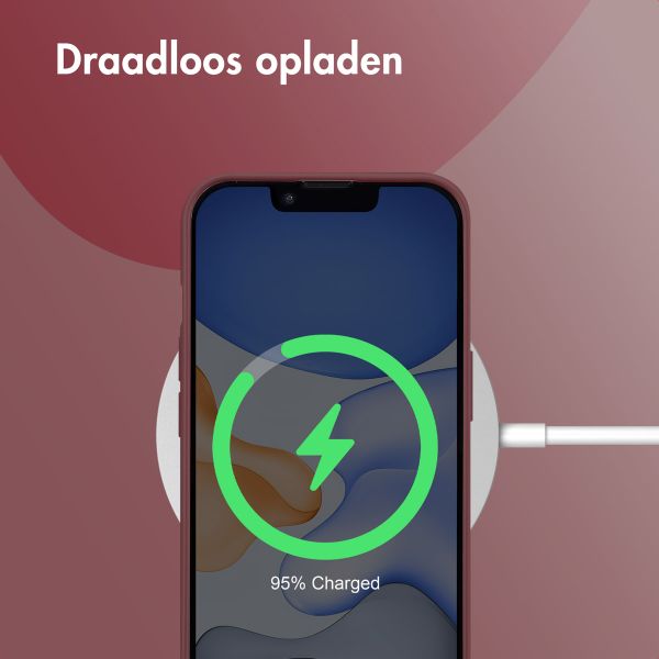 imoshion Color Backcover Apple iPhone 15 - Wine Red