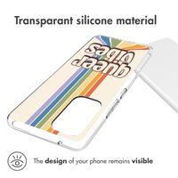 imoshion Design hoesje Samsung Galaxy A53 - Rainbow Queer vibes