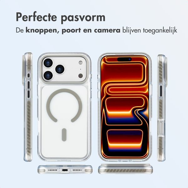 imoshion Combat MagSafe Backcover Apple iPhone 17 Pro Max - Grijs