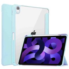imoshion Trifold Hardcase Bookcase Apple iPad Air 11 inch (2025) M3 / (2024) M2 / Air 5 (2022) / Air 4 (2020) - Lichtblauw