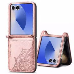 imoshion Mandala Bookcase Samsung Galaxy Z Flip 7 - Rose Gold