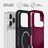 Burga Tough Backcover MagSafe Apple iPhone 17 Pro Max - Dark Cherry