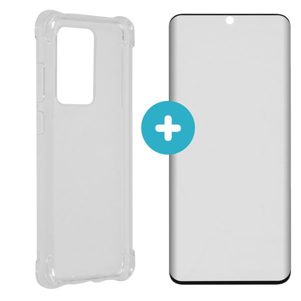 imoshion Anti-Shock Backcover + Premium Screenprotector S20 Ultra