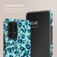 Selencia Vivid Tough Backcover Samsung Galaxy A53 - Wild Spots Light Blue