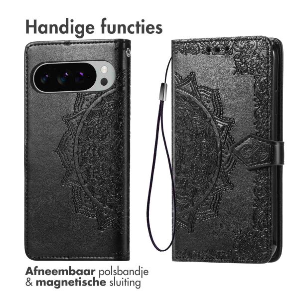 imoshion Mandala Bookcase Google Pixel 10 Pro XL - Zwart
