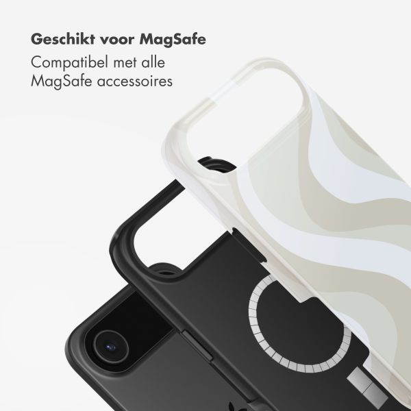 Selencia Vivid Backcover met MagSafe Apple iPhone Air - Desert Waves Beige