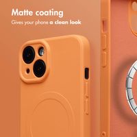 imoshion Colour Back Cover with MagSafe Apple iPhone 14 - Orange