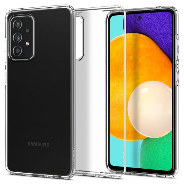 Spigen Liquid Crystal Backcover Samsung Galaxy A52(s) (5G/4G) - Transparant