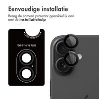 imoshion 2 Pack Camera lens protector Apple iPhone 17 / 16 / 16 Plus - Zwart
