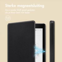 imoshion Slim Hard Case Bookcase Kobo Aura One - Zwart