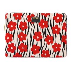 Wouf Daily laptop hoes 13-14 inch - Laptopsleeve - Wildflower