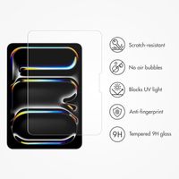Accezz Glass Screen Protector + Applicator Apple iPad Air 13 inch (2026) M4 / (2025) M3 / (2024) M2