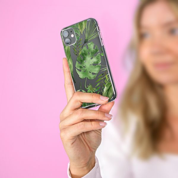 imoshion Design hoesje iPhone 11 Pro - Bladeren - Groen