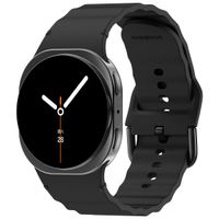 imoshion Wave Silicone Band Samsung Galaxy Watch 9 (40/44mm) / Watch 8 (40/44mm) / Classic (46mm) - Black