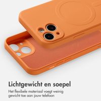 imoshion Color Backcover met MagSafe Apple iPhone 13 - Neon Orange