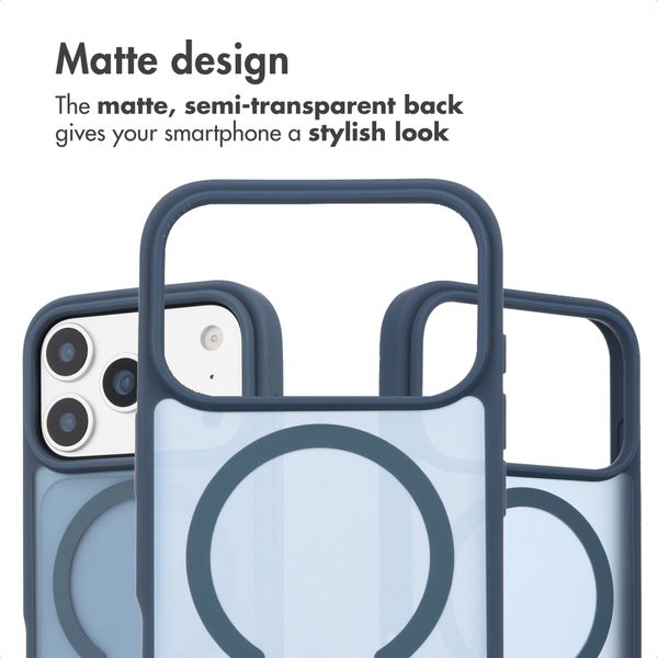 imoshion Colour Guard Back Cover with MagSafe Apple iPhone 17 Pro Max - Dark Blue