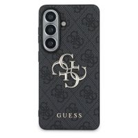 Guess 4G Metal Logo Backcover Samsung Galaxy S26 - Zwart
